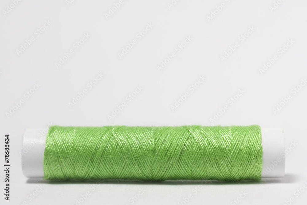 Cotton thread green