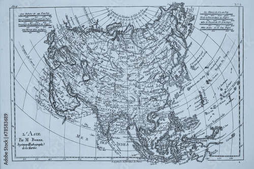 Wallpaper Mural 世界地図　アジア Torontodigital.ca