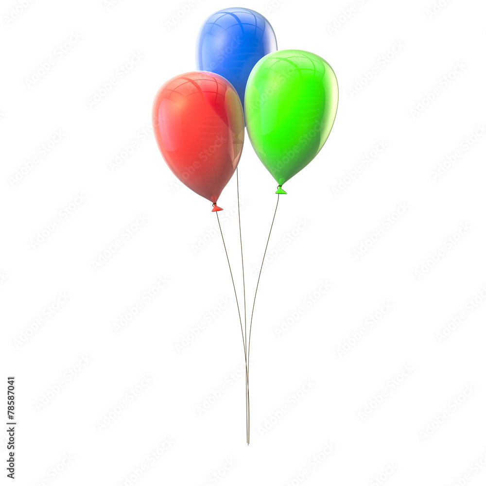 Multicolored balloons in conjunction Multicolored balloons in conjunction