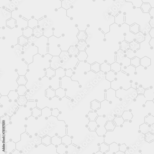 Simple science seamless background