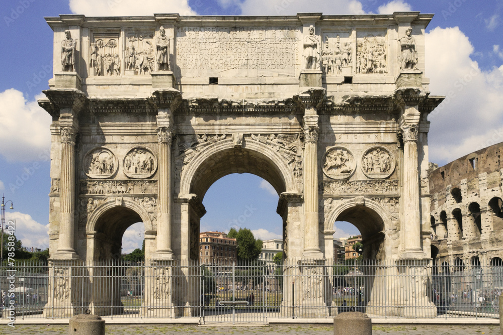 Obraz premium city of Rome