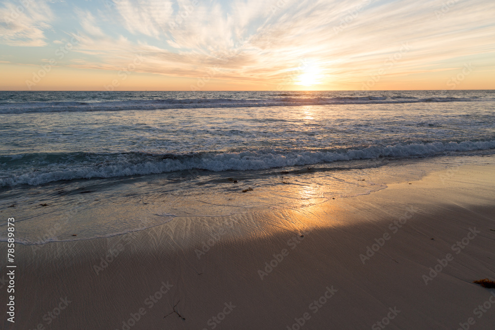 Fototapeta premium Sea sunset
