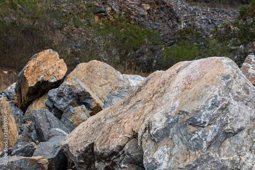 Cliff and stone background