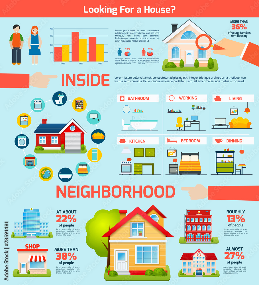 Building Infographics Set Building Infographics Set