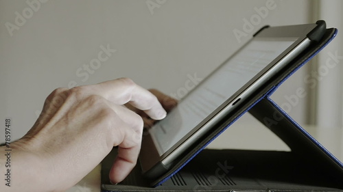 Female Hands With Tablet Computer