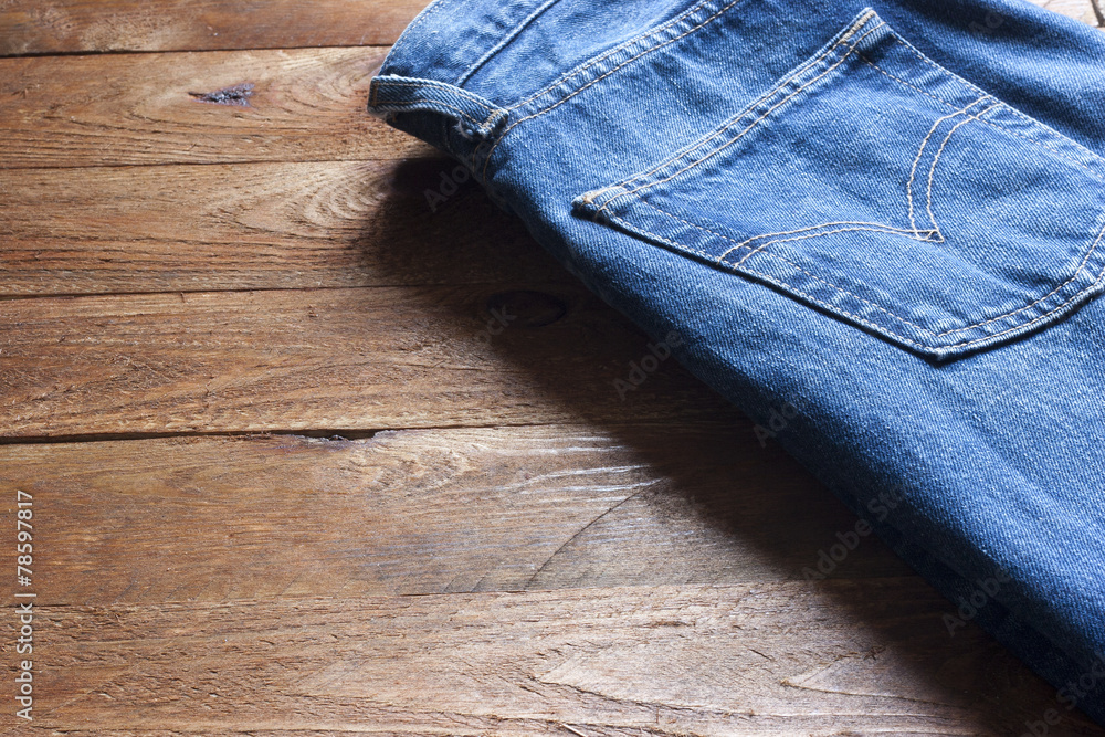 Texture of jeans trousers Texture of jeans trousers