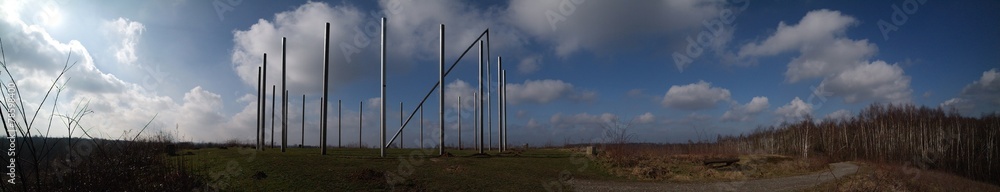 Panorama vom Gipfel der Halde Schwerin Panorama vom Gipfel der Halde Schwerin
