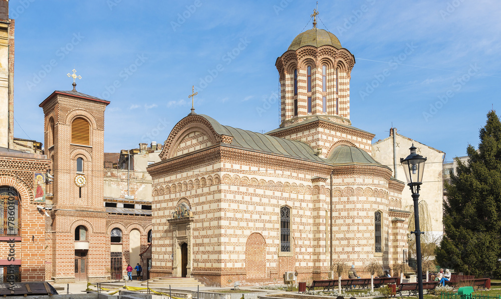 The Old Court Church in Bucharest