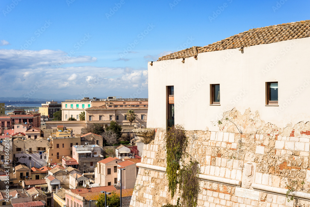 Sardegna, Cagliari, Bastione di Santa Croce