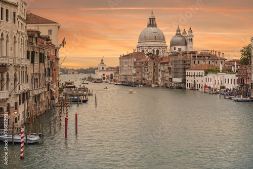 Grand Canal in Venice, Italy.