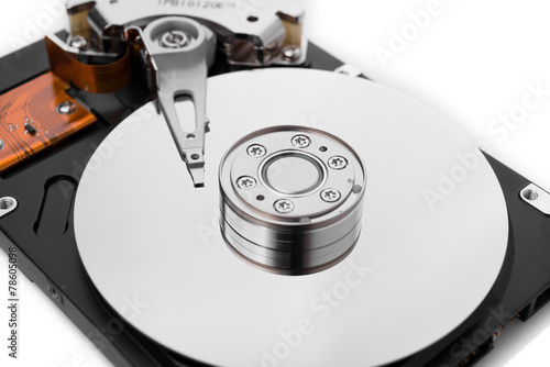 HDD on white