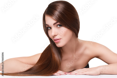 Konstfotografi Woman with beautiful long hair