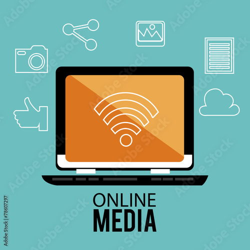 Technology design, vector illustration.