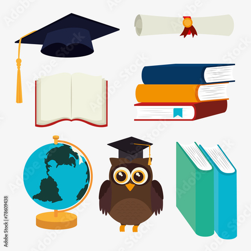 Education design, vector illustration.