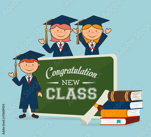 Education design, vector illustration.