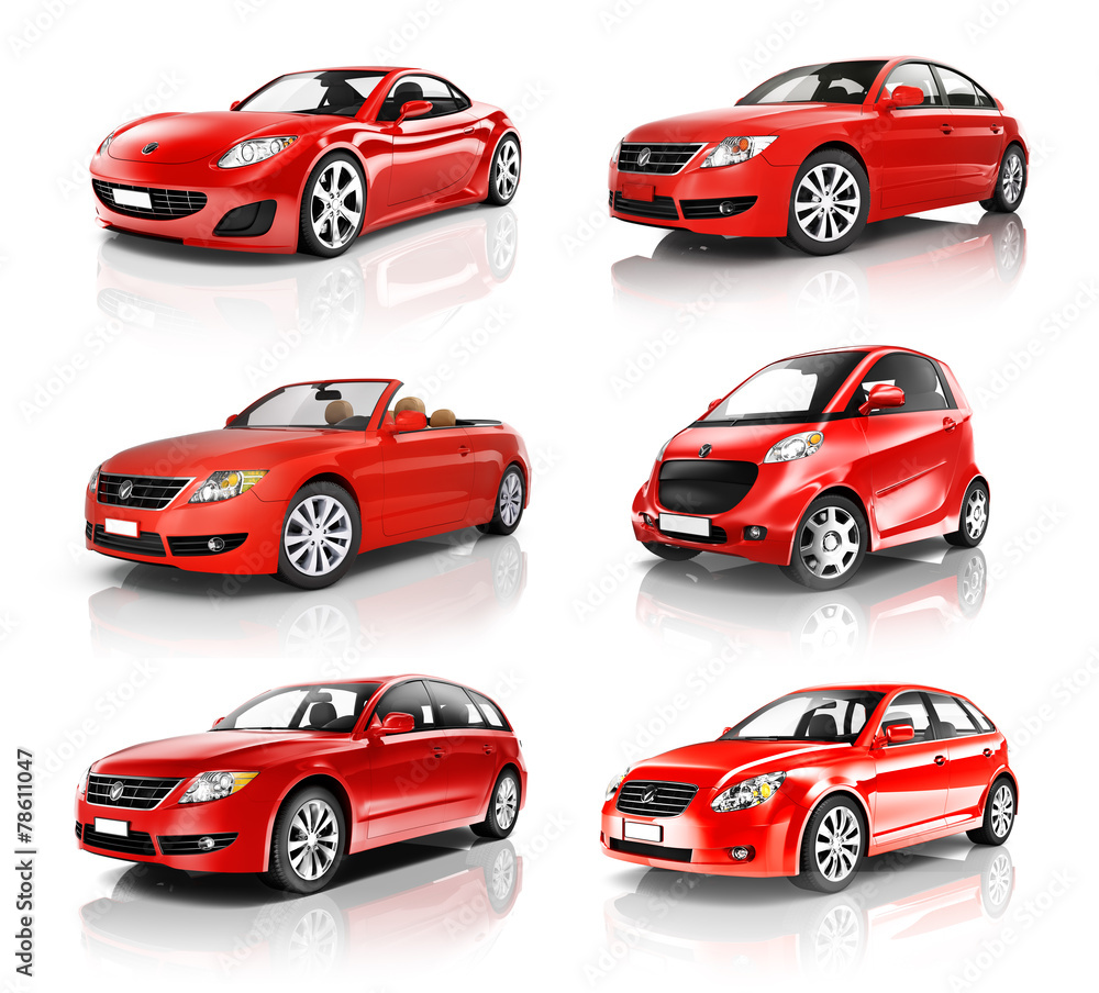 Fototapeta premium Contemporary Shiny Luxury Transportation Performance Concept