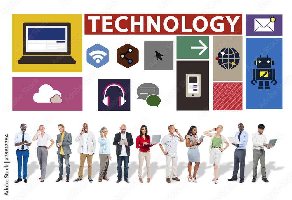 Technology Social Media Networking Online Digital Concept Technology Social Media Networking Online Digital Concept