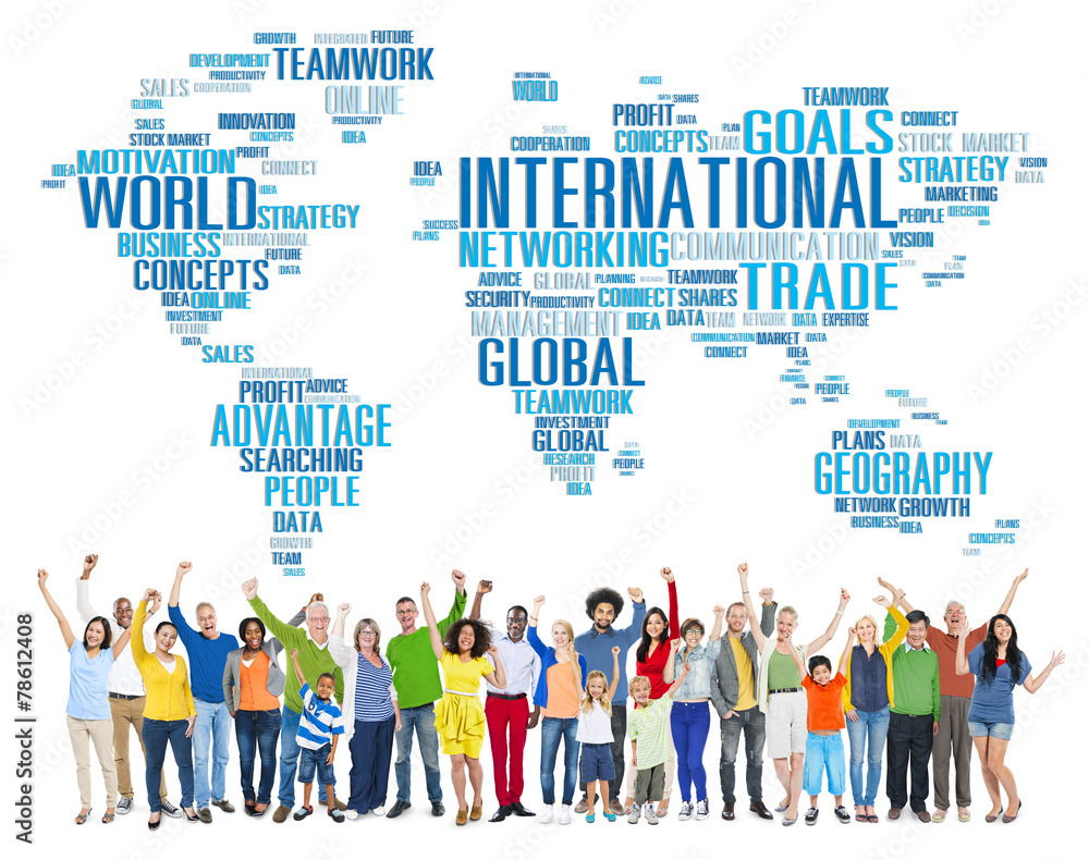 International Global Network Globalization International Concept International Global Network Globalization International Concept