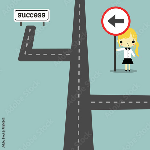 direction to success version2 photo