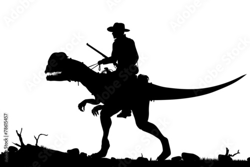 Prehistoric cowboy
