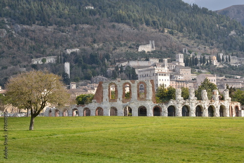Billede på lærred Gubbio - Teatro romano