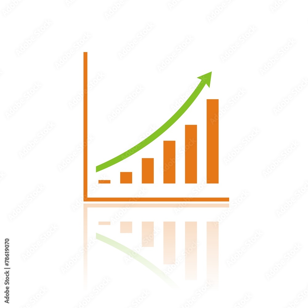 Icono gráfica beneficios color FB reflejo Icono gráfica beneficios color FB reflejo
