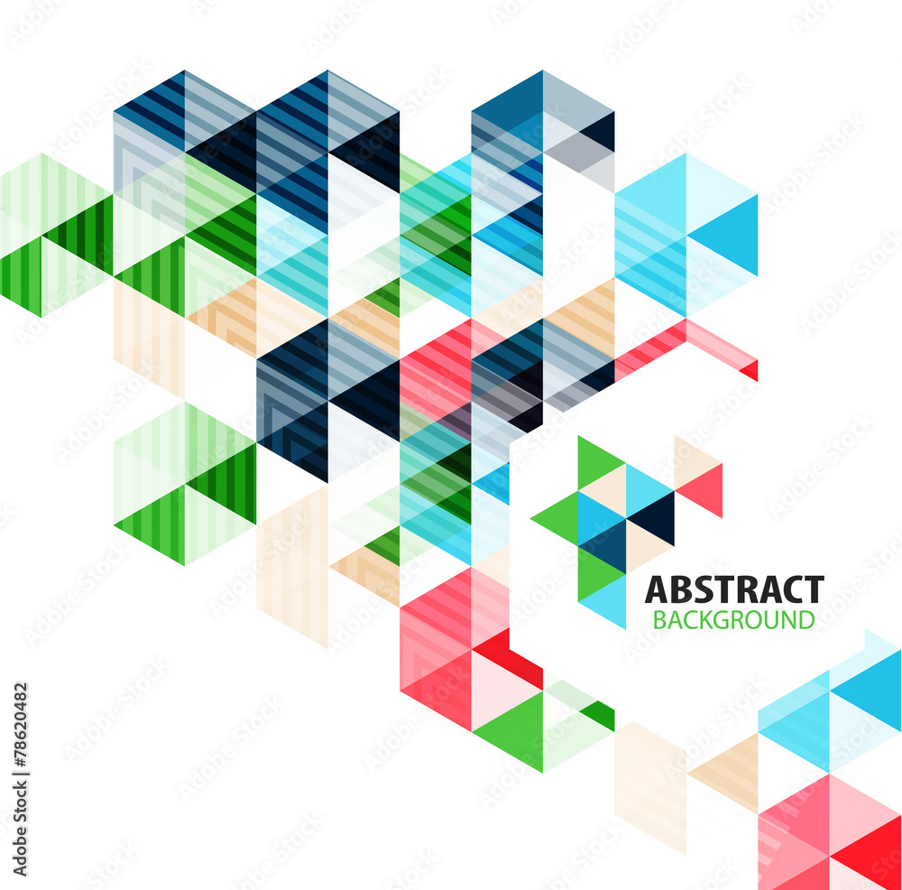 Geometric abstract polygonal background Geometric abstract polygonal background