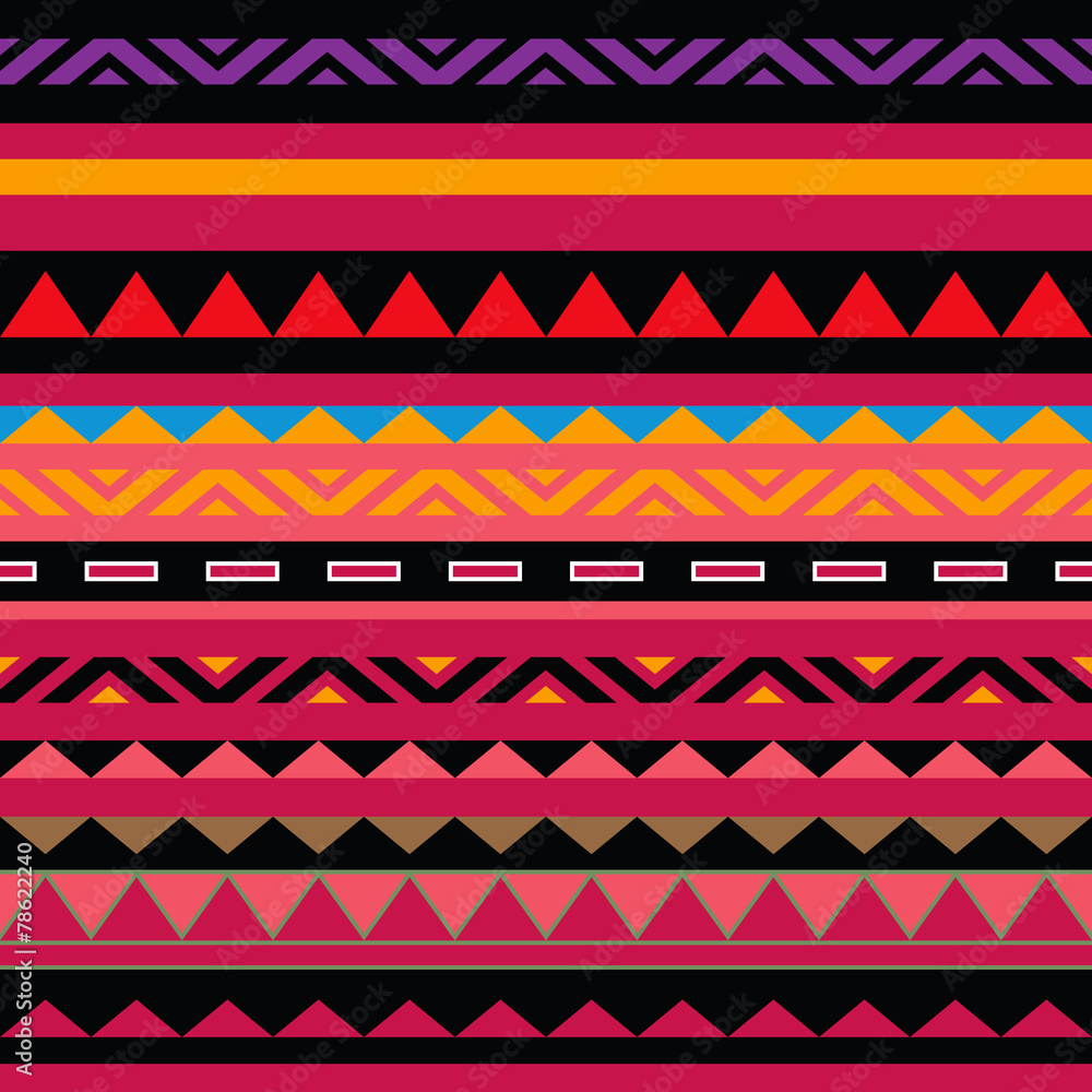 Seamless abstract ethnic ornament Seamless abstract ethnic ornament