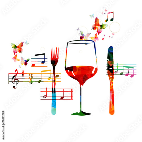 Restaurant background design