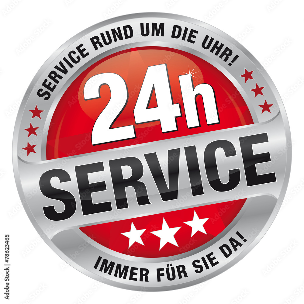 24h Service - Service rund um die Uhr! Immer für Sie da! 24h Service - Service rund um die Uhr! Immer für Sie da!