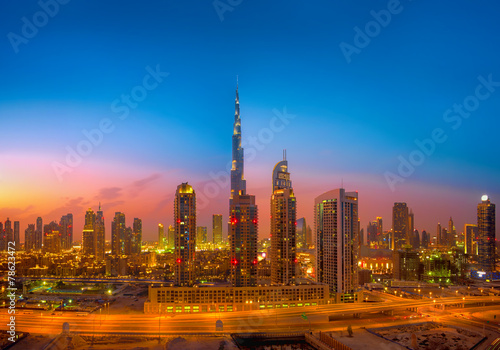 Dubai Skyline #78623472