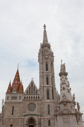 Matthias Church at Buda Castle in Budapest, Hungary