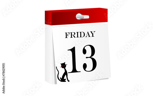 Friday 13th calendar