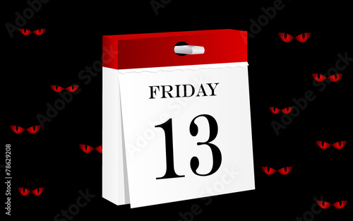 Friday 13th calendar