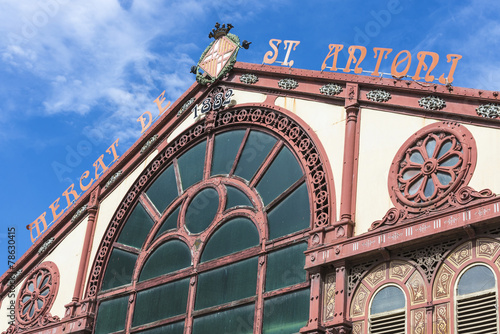 Photography Sant Antoni Market, Barcelona