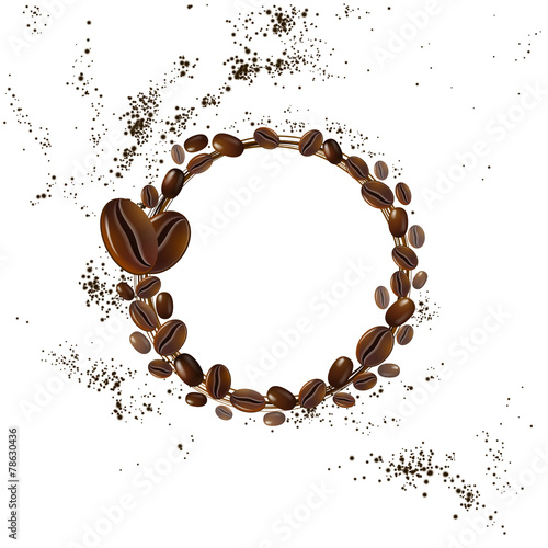 background coffee beans