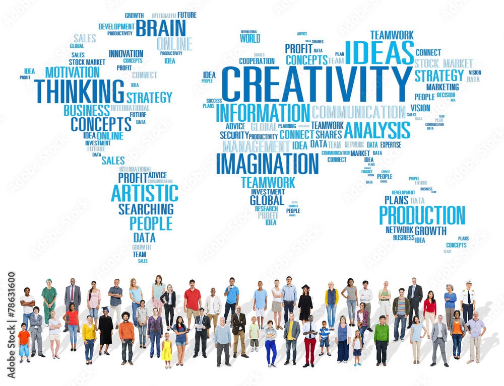 Creativity Artistic Imagination Inspiration Innovation Concept Creativity Artistic Imagination Inspiration Innovation Concept