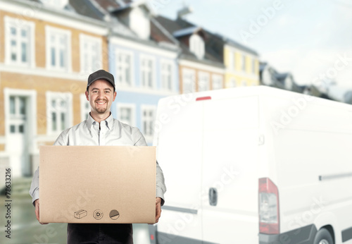 delivery man © tiero