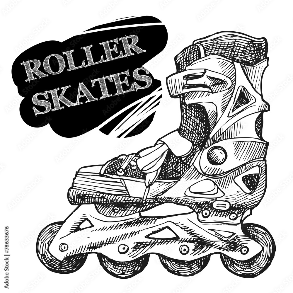 Fototapeta premium Roller-skates