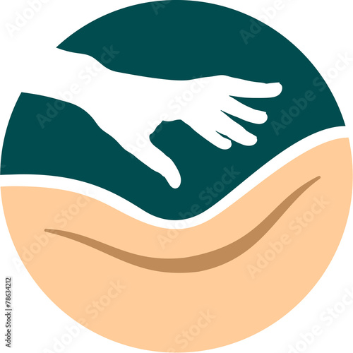 Logo Signet Icon für Massage Wellness Spa