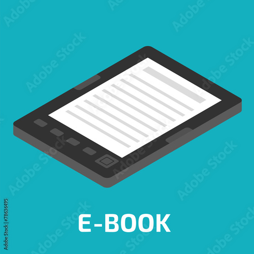E-Book isometric