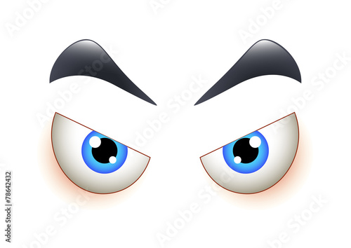 Angry Eyes Expression