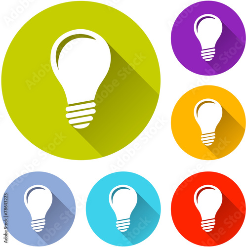 light bulb icons