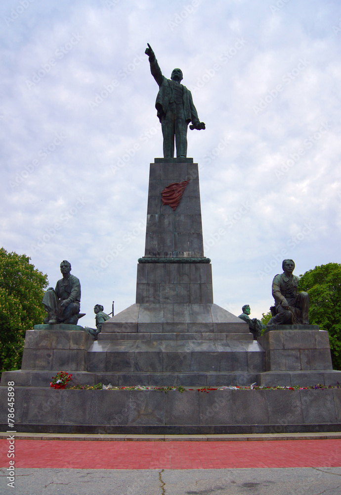 Lenin's monument in Sevastopol