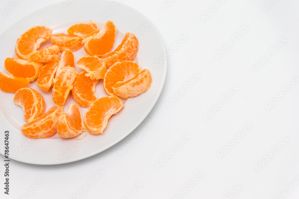 Mandarinen aufm Teller Mandarinen aufm Teller