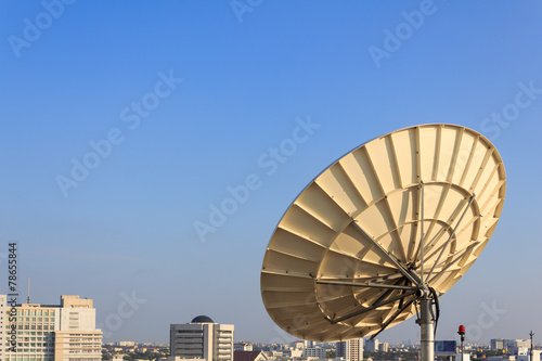 Satellite Dish for Telecommunications