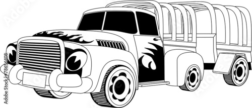 Cartoon car