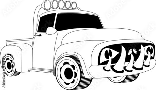 Cartoon car