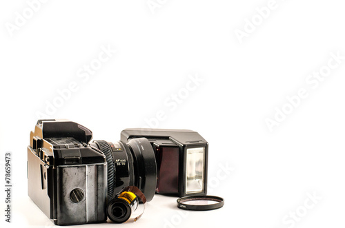 Analogic reflex camera