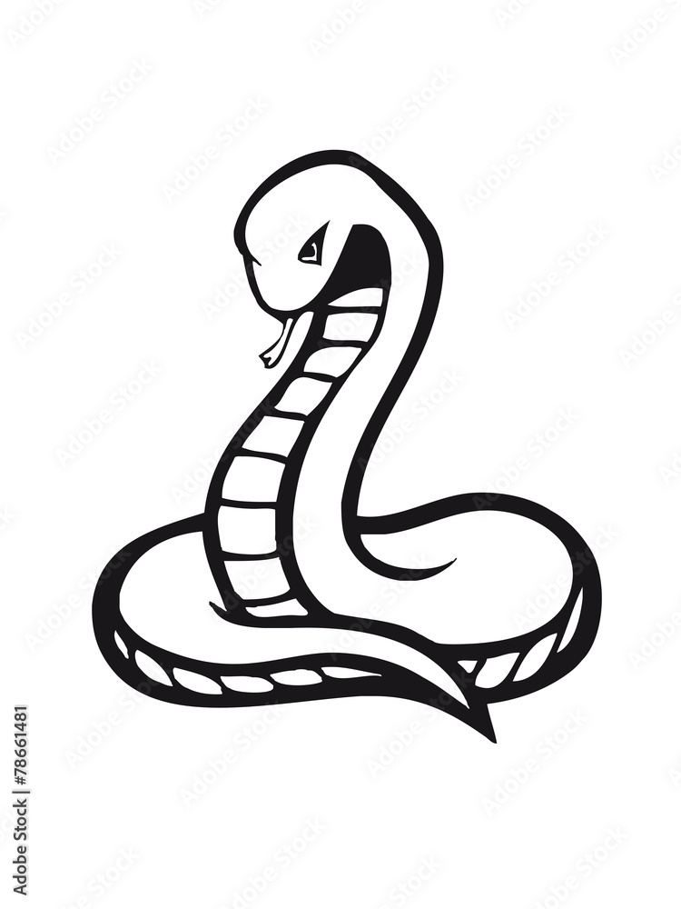 Fototapeta premium snake art